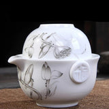 Petite Théière Individuelle <br> Porcelaine 180ml