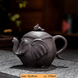 Petite Théière Yixing Éléphant <br> et tasse 170ml