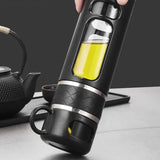 Gourde en Verre avec Infuseur Tasse <br> 520ml (400+120ml)
