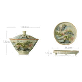 Bol Chinois avec Couvercle <br> Gaiwan 130ml