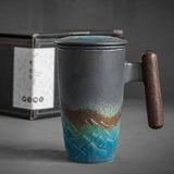 Tasse en Céramique Fait Main <br> Tisanière 350ml