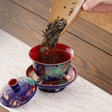 Tasse Théière Porcelaine <br> Gaiwan 150ml