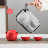 Théière Nomade avec Tasses <br> Chat 200ml
