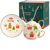 Théière de Noël
