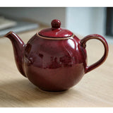 Théière émaillée Rouge