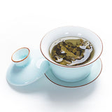 Gaiwan Porcelaine <br> Coloré 140ml