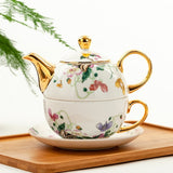Théière en Porcelaine <br> Pour Une Personne 480ml