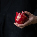 Théière Chinoise Porcelaine <br> Gaiwan 150ml