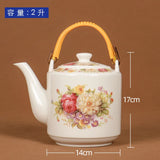 Théière en Porcelaine <br> Grosse 2L à 3.8L