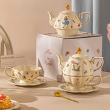 Théière Solitaire <br> Porcelaine Anglaise 400ml