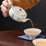 Petit Service à Thé en Porcelaine <br> Théière 120ml