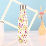Gourde Isotherme Inox <br> Fleurie 500ml