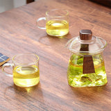 Théière en Verre <br> Transparent ou Fumé 300ml