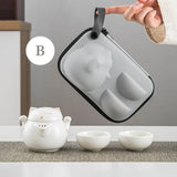Théière Nomade avec Tasses <br> Chat 200ml