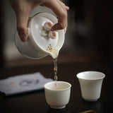 Théière en Porcelaine <br> pour Thé fragile 140ml
