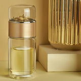 Théière en Verre <br> Infuseur à Thé Portable 280-380ml