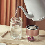 Théière en Verre <br> Infuseur à Thé Portable 280-380ml