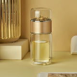 Théière en Verre <br> Infuseur à Thé Portable 280-380ml