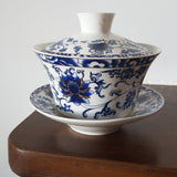 Théière Tasse en Porcelaine <br> Avec Couvercle 300ml