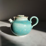 Théière en Céramique Turquoise <br> Artisanale 130ml