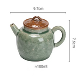 Théière Chinoise en Porcelaine Verte <br> Céladon 100ml