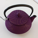 Théière Violette en Fonte