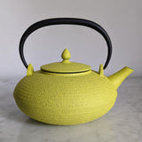 Théière en Fonte Jaune <br> Anis Wazuqu Itome 1L