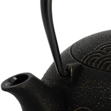 Théière en Fonte Vintage <br> Iwachu Seigaiha Wave 600-900ml