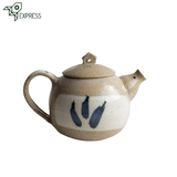 Théière Française en Grès Chamotté <br> LONG JING 550ml