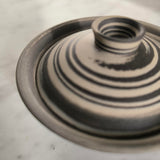 Théière en Grès Gris <br> Gaiwan Nerikomi 110ml