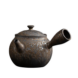 Théière en Grès Vintage <br> +/- réchaud 150ml