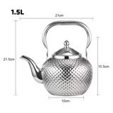 Théière en Inox <br> Avec Filtre Inox 1.2/1.5/2L