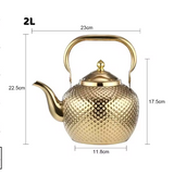 Théière en Inox <br> Avec Filtre Inox 1.2/1.5/2L