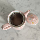 Théière en Porcelaine Rose <br> Japonaise 450ml