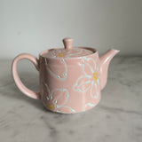 Théière en Porcelaine Rose