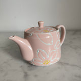 Théière Rose en Porcelaine