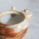 Théière en Céramique <br> Poignée Bois 65ml