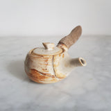 Théière en Céramique <br> Poignée Bois 65ml