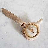 Théière en Céramique <br> Poignée Bois 65ml