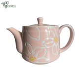 Théière Porcelaine Rose