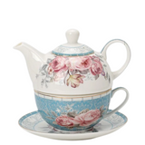 Théière Solitaire à Fleurs