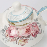 Théière Solitaire à Fleurs <br> Porcelaine 370ml