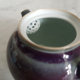 Théière en Porcelaine Violette <br> Artisanale 140, 160, 180ml
