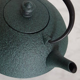 Théière en Fonte Japonaise Verte <br> Wazuqu Muji 650ml