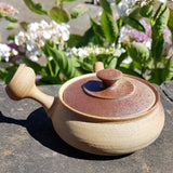 théière japonaise plate
