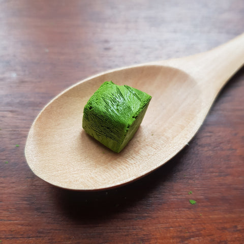 Matcha en cubes