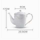 Théière Style Anglais <br> en Porcelaine 1L - 1.6L