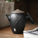 Petite Théière Japonaise <br> Porcelaine Noire 230ml