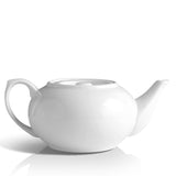 Théière en Porcelaine Blanche
