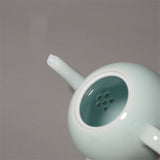 Théière en Porcelaine <br> Bleu Céladon 200ml